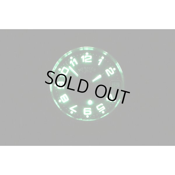 エルメス　クリッパーダイバー　ＣＬ５．２１０　青文字盤　ライト暗闇