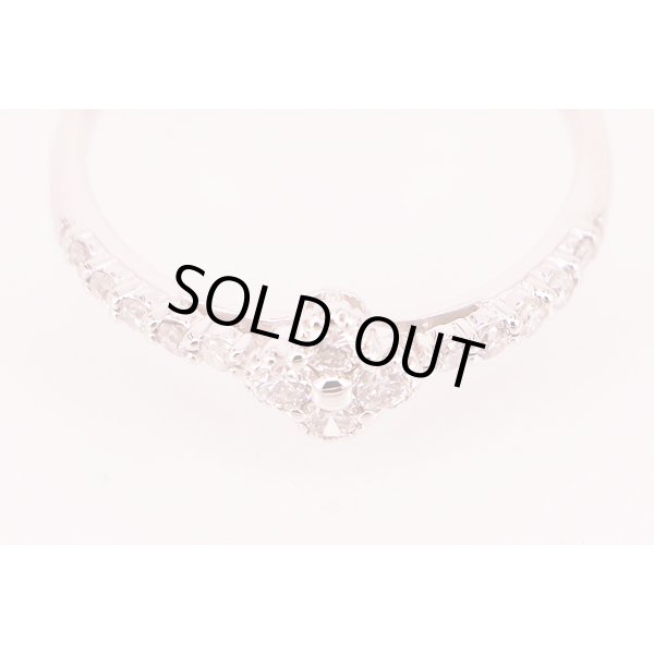 PT900 ダイアイリリング 0.30ct 1.90g 拡大