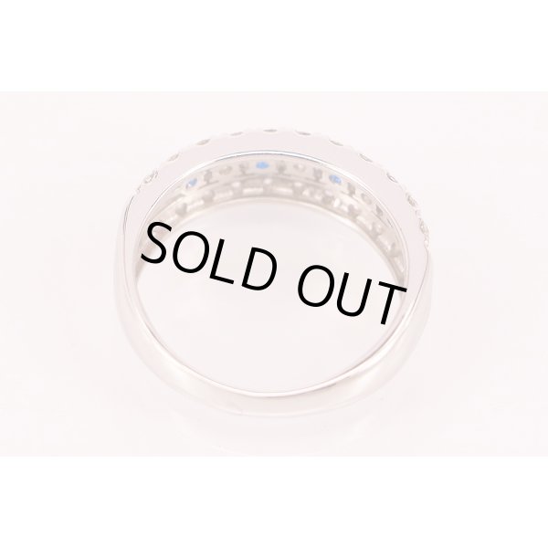 PT900 アウイナイトダイアイリリング 0.127ct 0.70ct 5.20g　内側