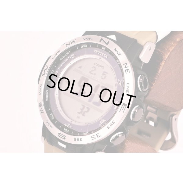 カシオ　プロトレック　ＰＲＷ３０－５ＪＦ ３４９０　デジタル文字盤　サイド拡大