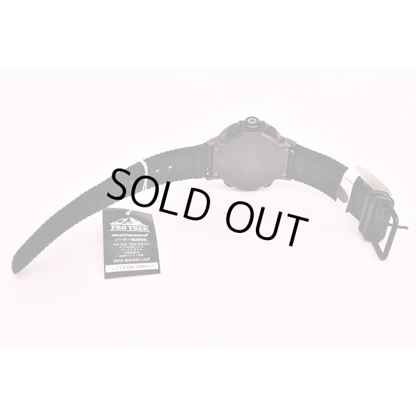 カシオ　プロトレック　ＰＲＷ－６０ＹＢＭ　５５７８　デジアナ文字盤　布ベルト