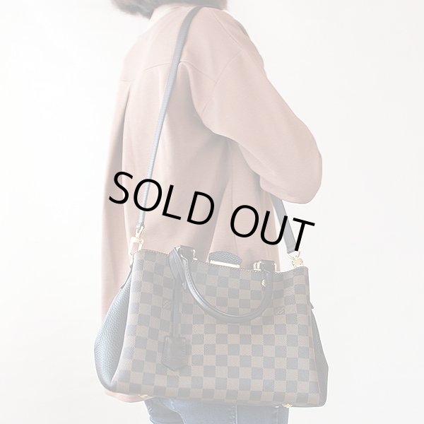 ルイ・ヴィトン　ブリタニー N41673 ノワール　掛けたイメージ