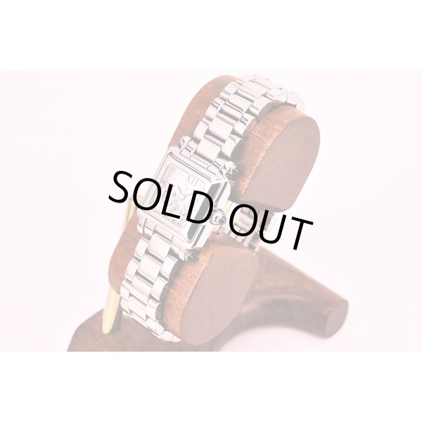 ショパール　ハッピースポーツ　スクエア　２７／８８９３－２３　白文字盤　月星　サイド