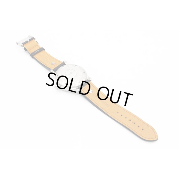 ボールウォッチ　アビエイターＧＭＴ　ＧＭ１０８６Ｃ　黒文字盤　革ベルト状態　裏面