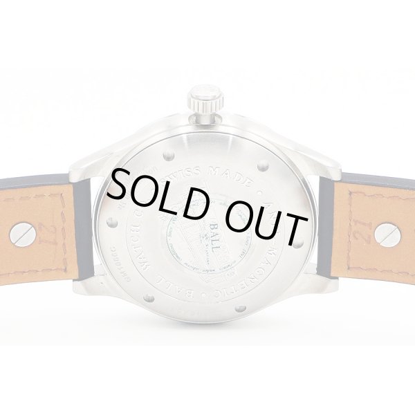 ボールウォッチ　アビエイターＧＭＴ　ＧＭ１０８６Ｃ　黒文字盤　裏面拡大