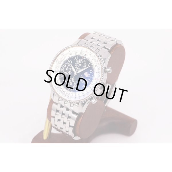 ブライトリング　モンブリラン　オリンパス　Ａ１９３５０　黒文字盤　サイド