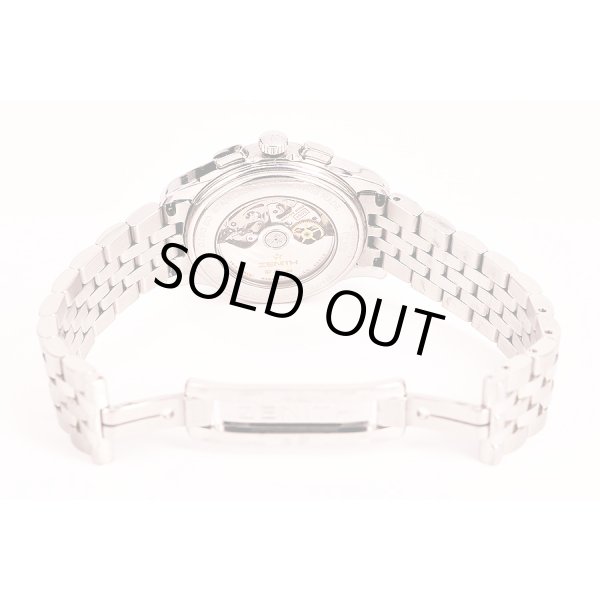 ゼニス　クラスエルプリメロ　クロノグラフ　０３．５１０．４００２　黒文字盤　ブレス