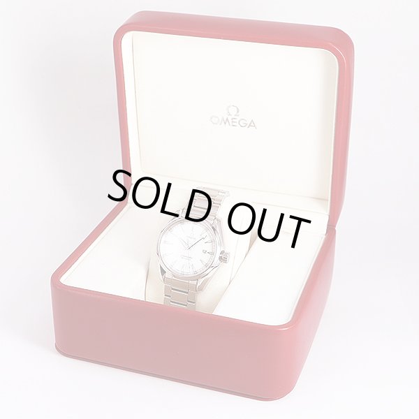 オメガ　シーマスター　アクアテラ　２３１．１０．３９　銀文字盤　箱