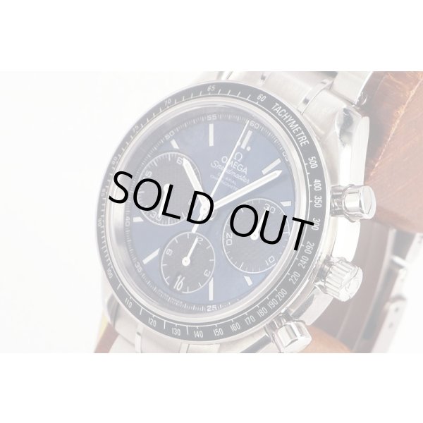 オメガ　スピードマスターレーシング　３２６．３０．４０　紺文字盤　サイド拡大