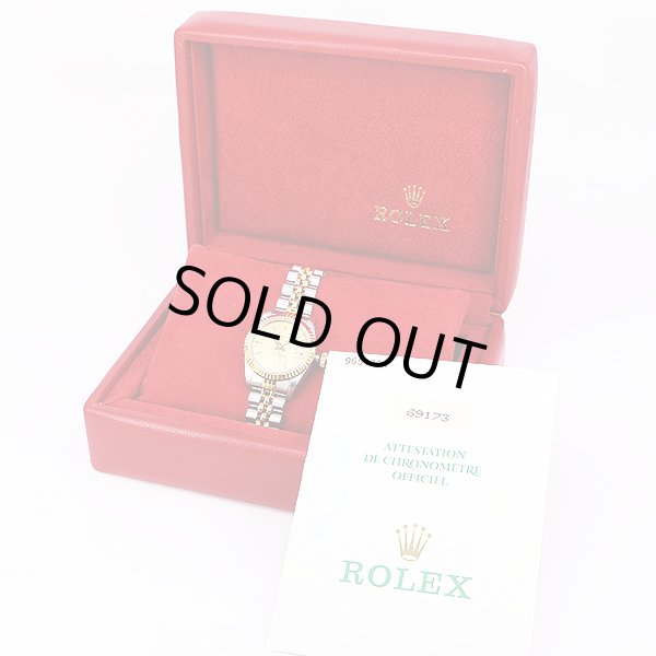 ロレックス　６９１７３　９６５４３０４　シャンパン文字盤　箱・保証書