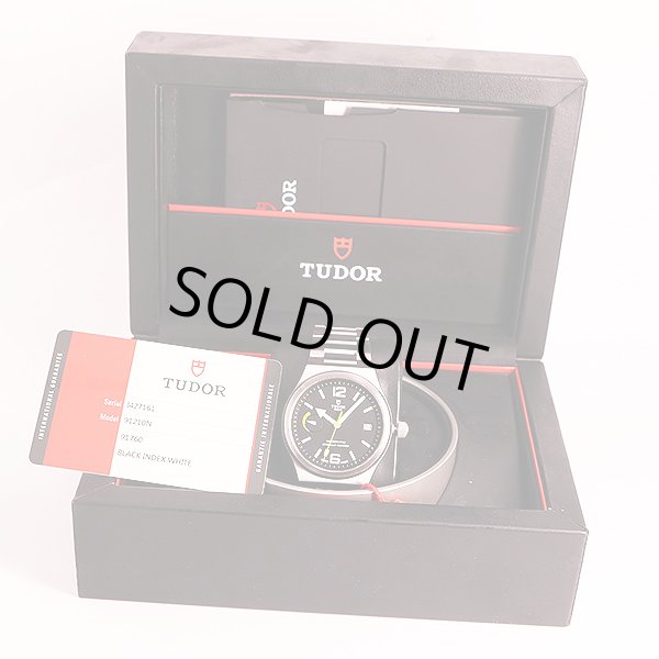 チューダー　ノースフラッグ　９１２１０Ｎ　黒文字盤　箱・保証書