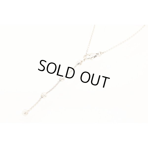 ブルガリ　750WG ルチアラテンクロス ダイアイリペンダントネックレス 13.00g