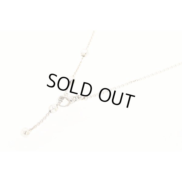 ブルガリ　750WG ルチアラテンクロス ダイアイリペンダントネックレス 13.00g