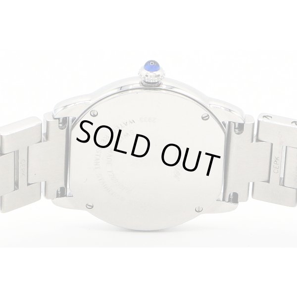 カルティエ　ロンドソロＳＭ　２９９３　銀文字盤　裏面拡大