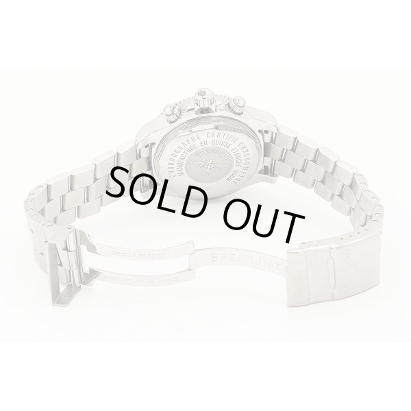 ブライトリング　スーパーオーシャン４４　クロノグラフ　Ａ１３３４１　黒文字盤　ブレス