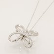 ミキモト　K18WG ダイアイリペンダントネックレス／ブローチ 0.15ct 0.37ct 11.00g