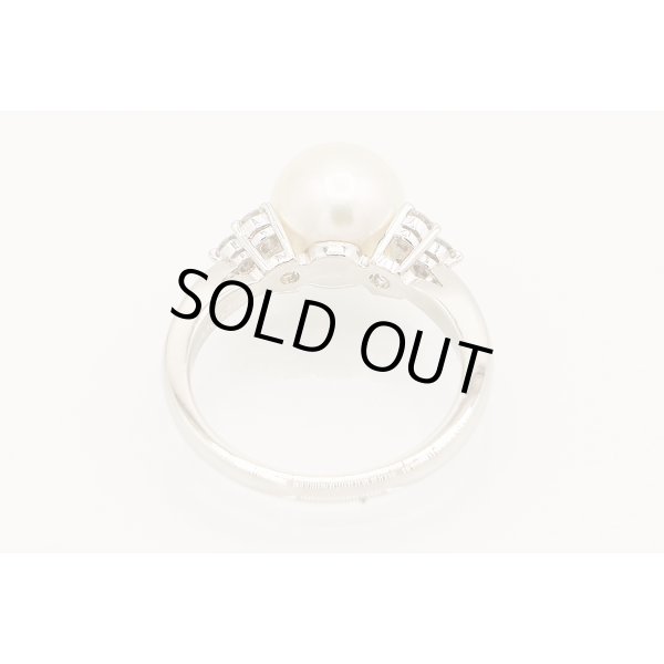 PT950 パールダイアイリリング 8.70mm 5.90g　内側