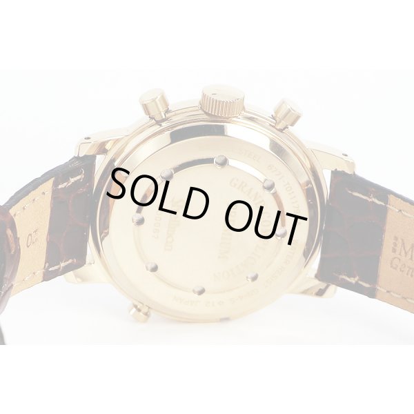 シェルマン　グランドコンプリケーション　プレミアム　白文字盤　裏面拡大