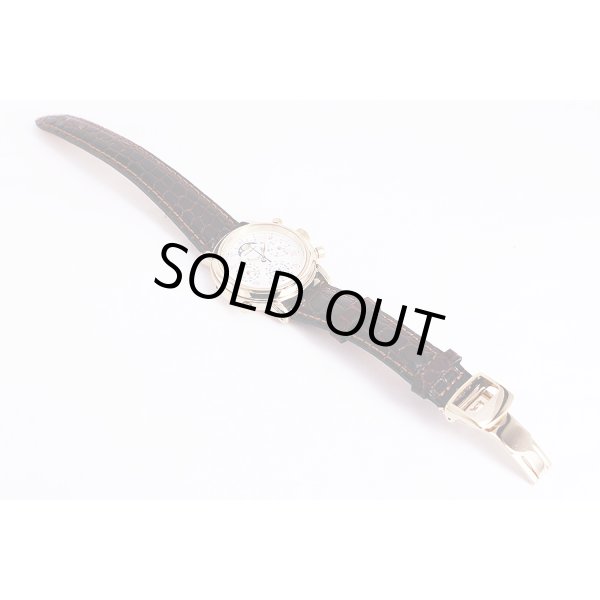 シェルマン　グランドコンプリケーション　プレミアム　白文字盤　革ベルト状態　表面