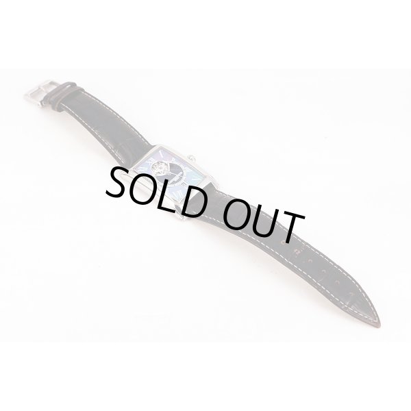 フレデリックコンスタント　クラシック　カレ　ＦＣ－３１５ＭＰＢ　青シェル文字盤　革ベルト状態　表面