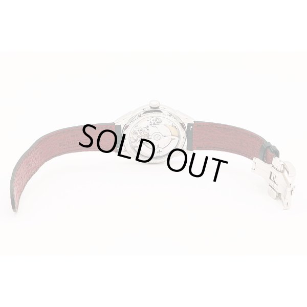 ペキネ　マニュファクチュール　シューロワイヤル　９０１０１９３　緑文字盤　革ベルト(2)