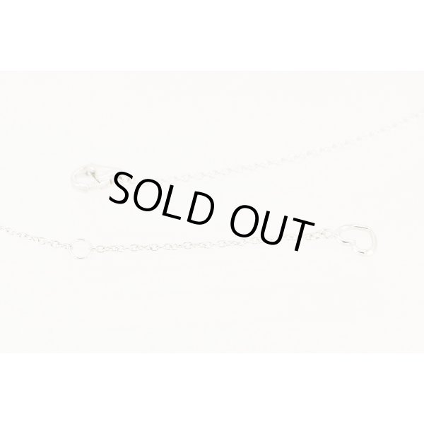 ポンテヴェキオ　K18WG ルビーピンクサファイアダイアイリペンダントネックレス 0.86ct 0.58ct 0.31ct 6.60g　留め具隠されたハート