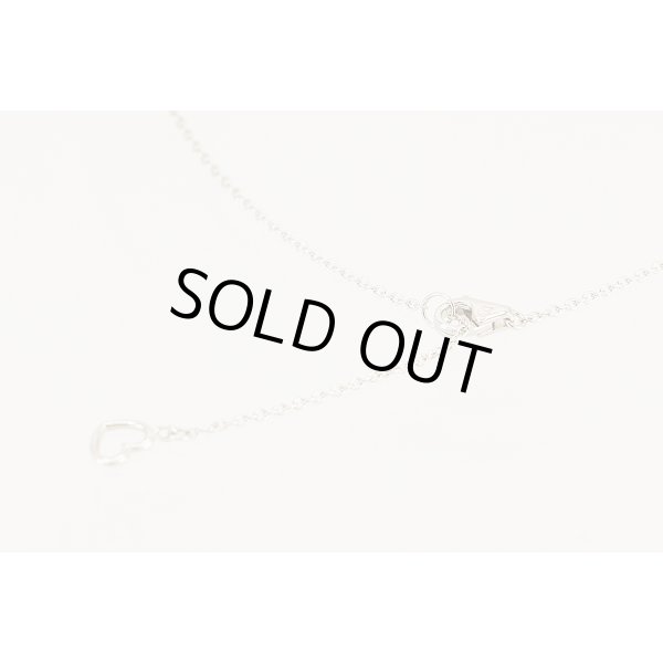 ポンテヴェキオ　K18WG ルビーピンクサファイアダイアイリペンダントネックレス 0.86ct 0.58ct 0.31ct 6.60g　留め具