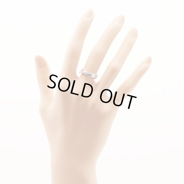 ポンテヴェキオ　K18WG ダイアイリリング 0.23ct 3.70g　装着イメージ