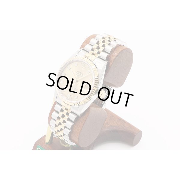 ロレックス　１６２３３Ｇ　Ｓ７０２１９０　シャンパン文字盤　旧１０Ｐ（９３年製）　サイド