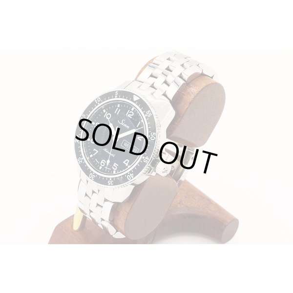 ジン　１０４　ＳＴ．ＳＡ　アラビア黒文字盤　サイド