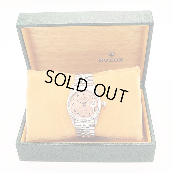 ロレックス　１６２２０　Ｓ２９２８３５　ピンクローマン文字盤　箱