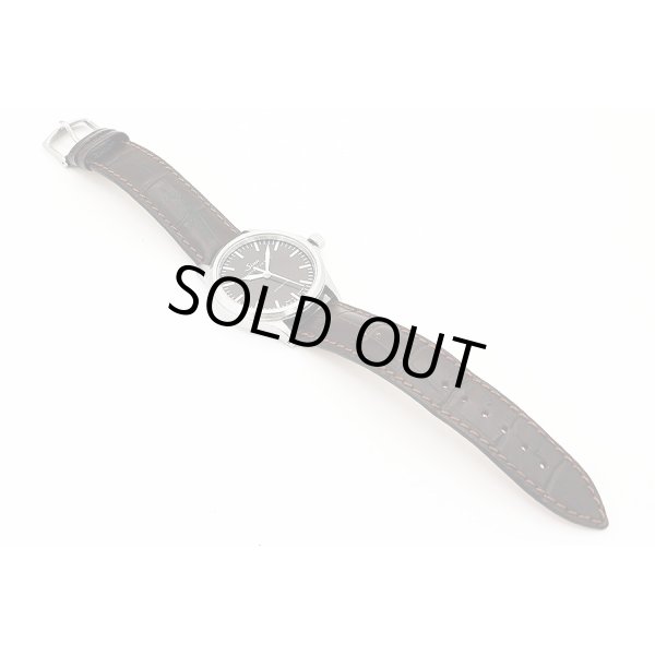 ジン　５５６ＢＲ　茶文字盤　日本限定　革ベルト状態　表面