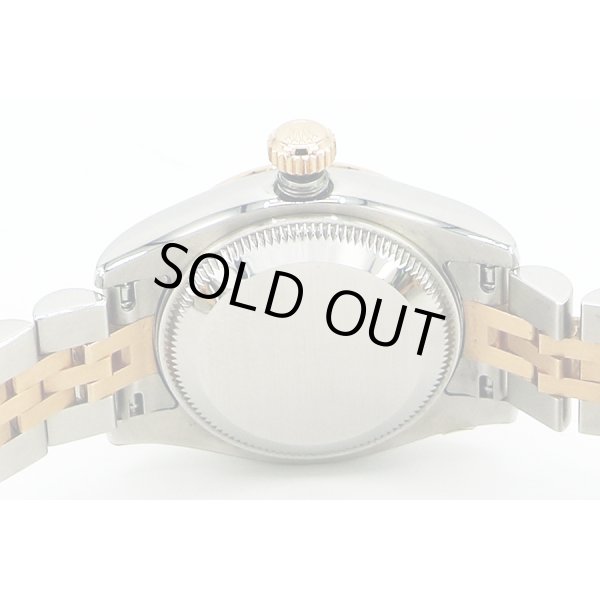 ロレックス　１７９１７１　Ｄ７２６８５８　ピンク文字盤　裏面拡大