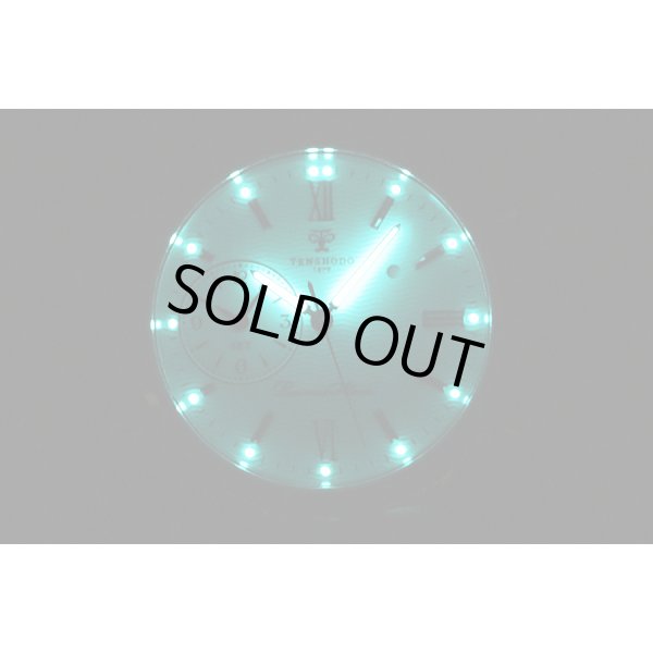 天賞堂　ビジネスアラーム　白文字盤　ライト暗闇