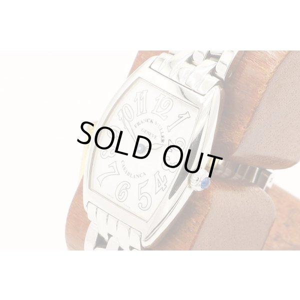 フランクミューラー　カサブランカ　１７５２ＱＺ　白文字盤　サイド拡大