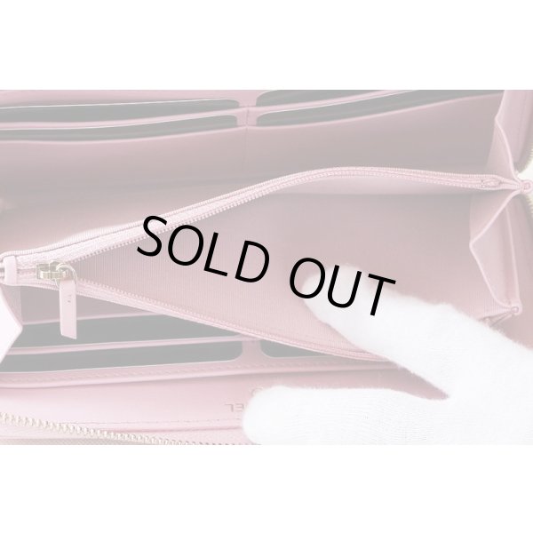 シャネル　シャネル19 ロングジップウォレット AP1063 ピンク　小銭入れ