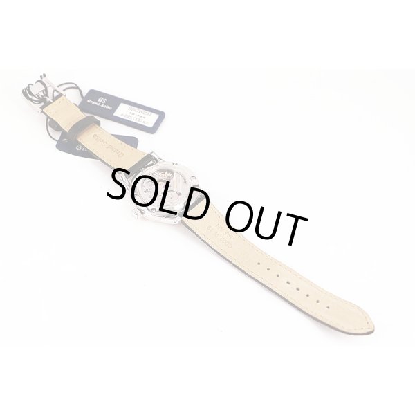 グランドセイコー　ＳＢＧＷ２３１　９Ｓ６４－００Ａ０　アイボリー文字盤　革ベルト状態　裏面