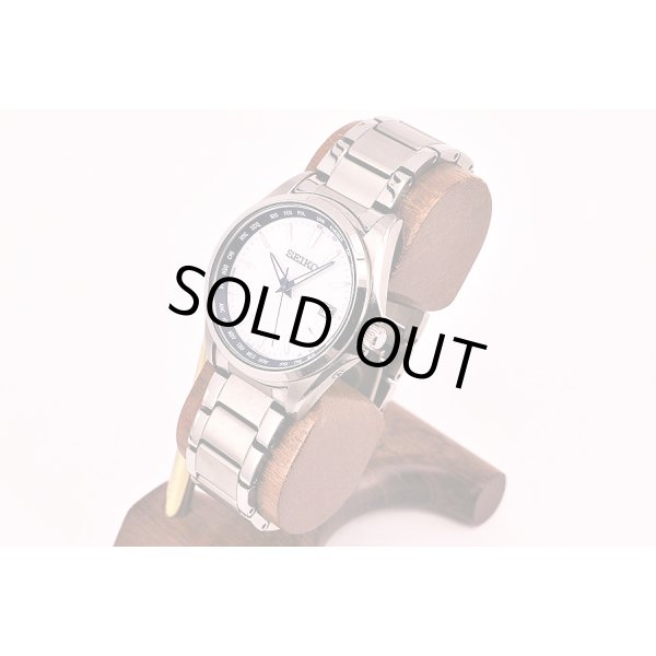 セイコー　ＳＢＴＭ２９９　７Ｂ７５－０ＡＡ０　白文字盤　青針　１４０周年限定　サイド