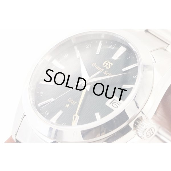 グランドセイコー　ＳＢＧＮ００７ＧＭＴ　９Ｆ８６－０ＡＣ０　緑文字盤　拡大(1)