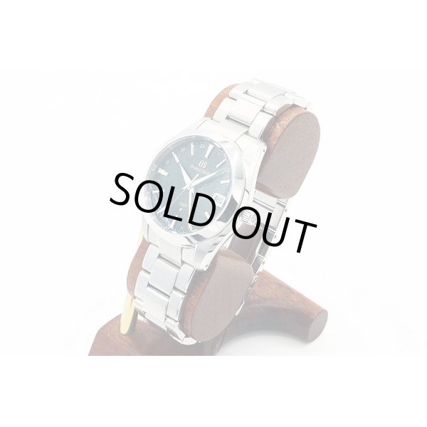 グランドセイコー　ＳＢＧＮ００７ＧＭＴ　９Ｆ８６－０ＡＣ０　緑文字盤　サイド