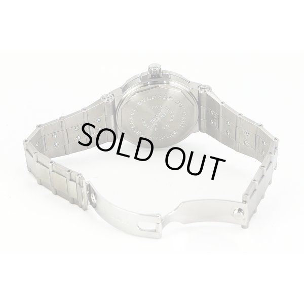 ブルガリ　スクーバ　ＳＤ３８　黒文字盤　ブレス