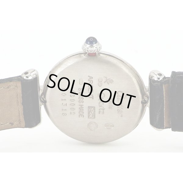 カルティエ　マストコリゼ　６９０００２　白文字盤　裏面拡大