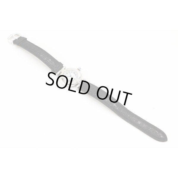 カルティエ　マストコリゼ　６９０００２　白文字盤　革ベルト状態　表面