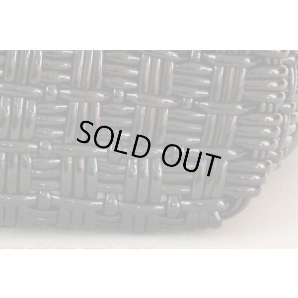 バレンシアガ　ビストロバスケット XS 671342 2IE2Y ブラック　底拡大