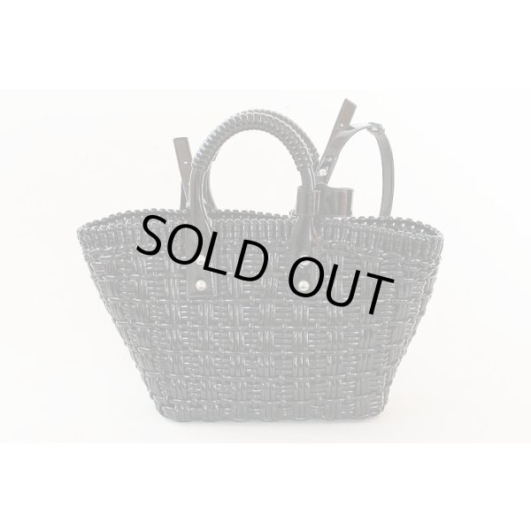 バレンシアガ　ビストロバスケット XS 671342 2IE2Y ブラック　裏面