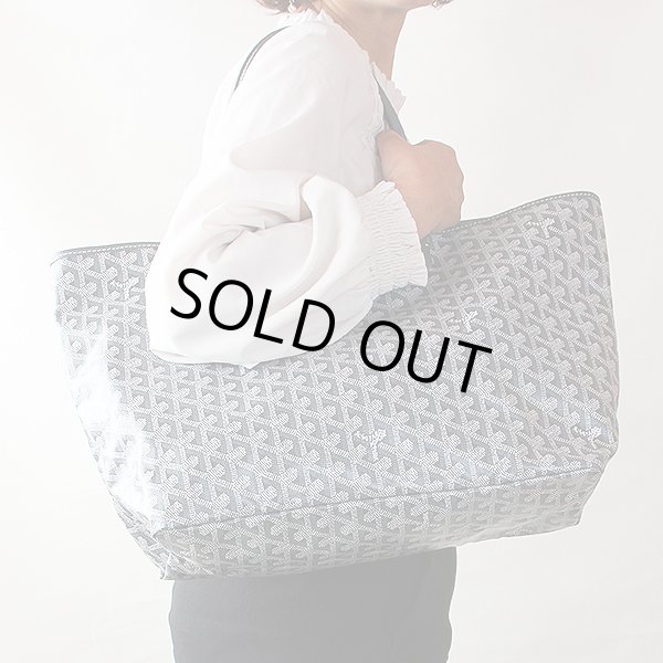 ゴヤール　サンルイPM グレー　掛けたイメージ