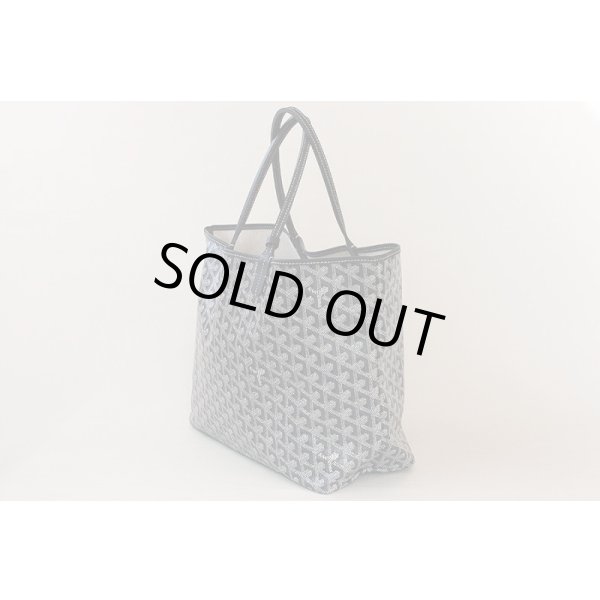 ゴヤール　サンルイPM グレー　サイド