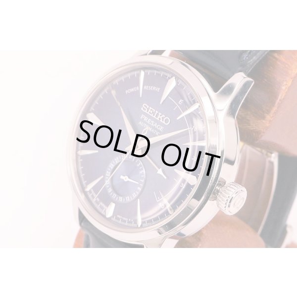 セイコー　プレサージュ　ＳＡＲＹ０８７　紺文字盤 　カクテル限定　サイド拡大