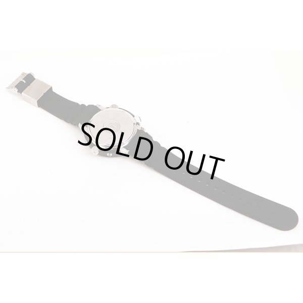 セイコー　プロスペック　ＳＢＥＱ００３　黒文字盤　ソーラー　ＰＡＤＩ限定　ラバーベルト状態　裏面