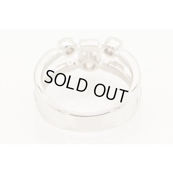 タサキ　K18WG ダイアイリリング 0.36ct 7.10g　内側